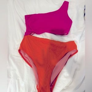 Boden color block swimsuit